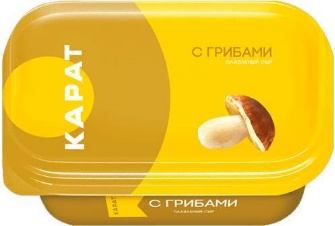 Сыр шт. Сливочный с грибами 60% 200г. Бзмж – фото 3