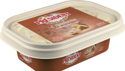 Сыр плавленый с грибами " 200г в ванночке – фото 2