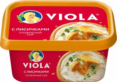 Сыр Viola плавленый с лисичками 60%, 400г – фото 3