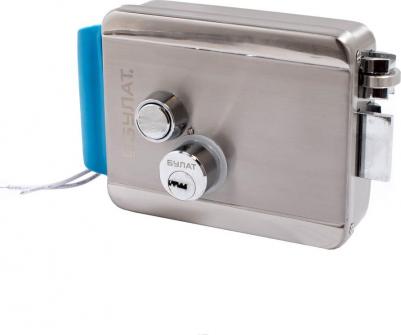 Накладной электромеханический замок для ворот и калиток ЗЭМн 850 НС, нерж. сталь – фото 1