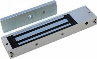 Замок электромагнитный FE-L350 алюминий анодированный серебристый – фото 2