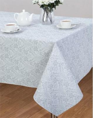 Скатерть из рогожки "Арт Дизайн"; Вензель серый; Размер: 150 х 180 – фото 1