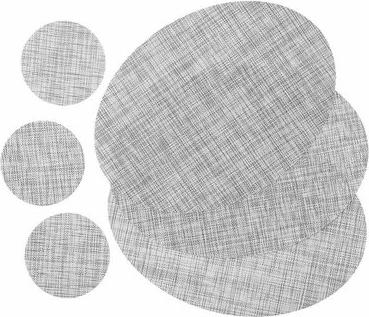 Набор сервировочных салфеток на 3 персоны For Professionals, серый – фото 1