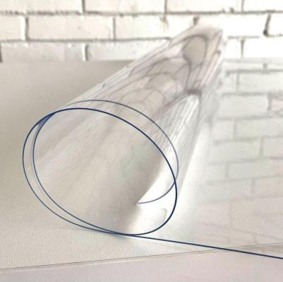 Скатерть жидкое (гибкое) стекло на стол 60х80х0,08 см прозрачная – фото 1