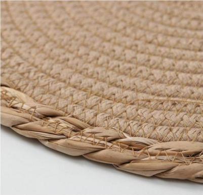 Салфетка сервировочная на стол "Мэг", плетёная, d=30 см, цвет бежевый – фото 1