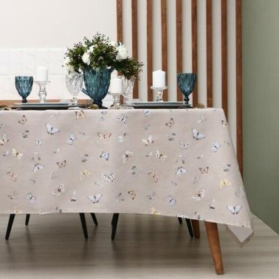 Скатерть Butterflies 146х250 см, 100% хлопок, рогожка 186 г/м2