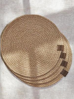 Набор сервировочных салфеток 29см – идеальный выбор для тех, кто ценит натуральные материалы и стильный дизайн, которые станут прекрасным дополнением – фото 1