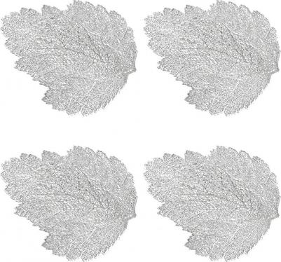 Набор сервировочных салфеток Серебряный листок