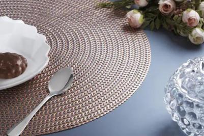 Салфетка сервировочная PVR-06, ПВХ, d 38 см – фото 5