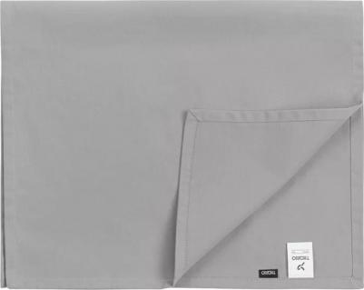 Дорожка на стол из хлопка серого цвета prairie, 45х150 см – фото 3