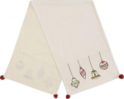 Дорожка салфетка на стол 45х150 см тканевая из коллекции Ethnic тканевая с геометрическим рисунком TK23-TR0004 – фото 5