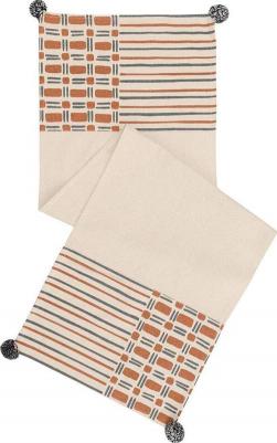 Дорожка салфетка на стол 45х150 см тканевая из коллекции Ethnic тканевая с геометрическим рисунком TK23-TR0004 – фото 6