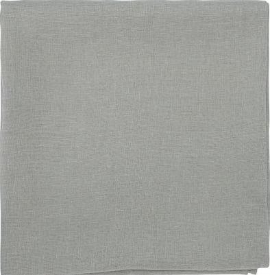 Скатерть из стираного льна серого цвета из коллекции essential, 170х170 см – фото 1