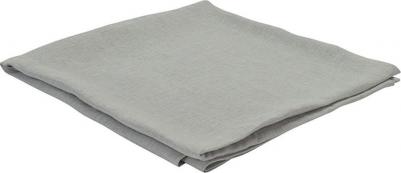 Скатерть из стираного льна серого цвета из коллекции essential, 170х170 см – фото 3