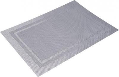 Салфетка Frame сервировочная 30 x 45 см ПВХ-полиэстер серая