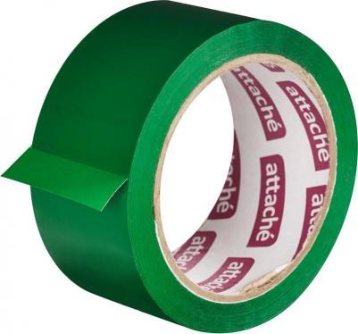 Клейкая лента упаковочная зеленая 48 мм x 66 м толщина 45 мкм