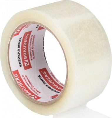 Клейкая лента упаковочная 50 мм х 66 м, прозрачная, УСИЛЕННАЯ, МОРОЗОСТОЙКАЯ, толщина 50 микрон, 440112 – фото 3