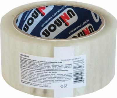 Скотч прозрачный 48 мм 66 м