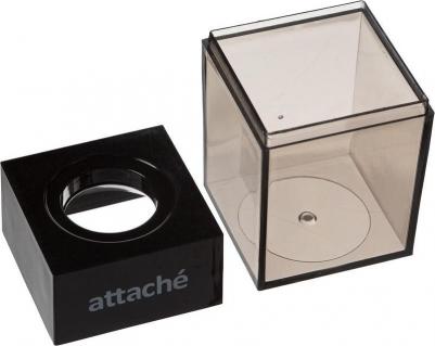 вертикальная Скрепочница магнитная с металлическими скрепками – фото 2