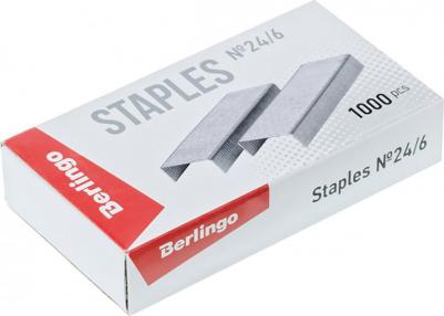 Скобы для степлера №24/6 (1000 штук) – фото 6