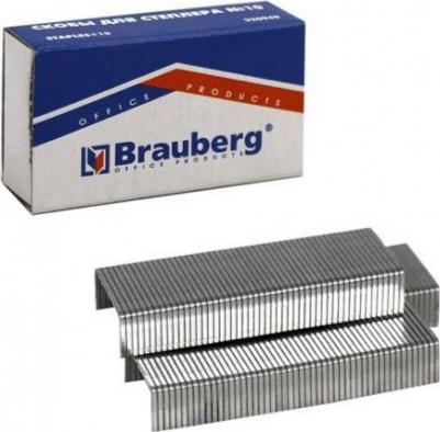 Скобы для степлера №10, 1000 штук, до 20 листов, 220949 – фото 6