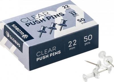 Кнопки силовые, 50 шт., прозрачные – фото 4