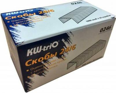 Скобы для степлера №24/6, 1000 штук, до 30 листов, 0246, -0246 – фото 9