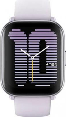 Active 42 mm Gold Case, Leather Lavender Purple – фото 1