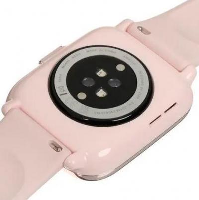 Active 42 mm Gold Case, Silicone Petal Pink – фото 4