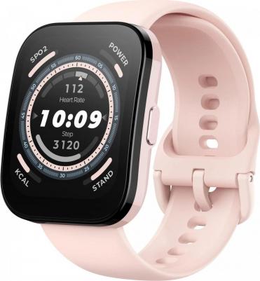 Bip 5 46 mm Pink Case, Silicone Pastel Pink – фото 7