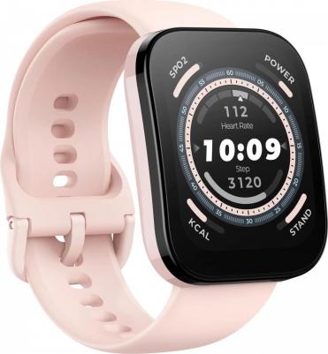 Bip 5 46 mm Pink Case, Silicone Pastel Pink – фото 10