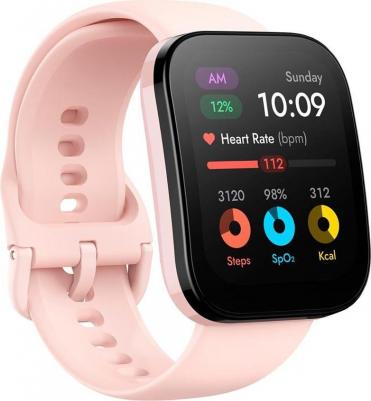 Bip 5 46 mm Pink Case, Silicone Pastel Pink – фото 13