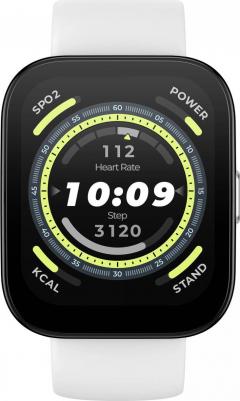 Bip 5 46 mm White Case, Silicone Cream White – фото 15