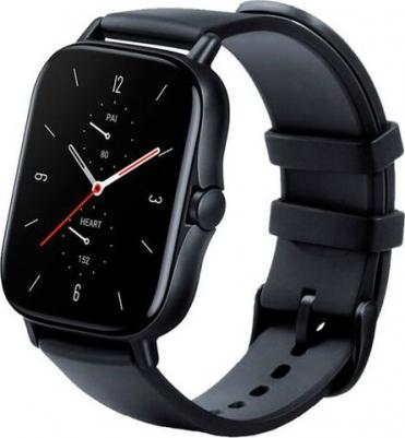 GTS 2 43 mm Black Case, Silicone Midnight Black – фото 2