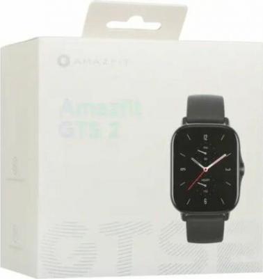 GTS 2 43 mm Black Case, Silicone Midnight Black – фото 6