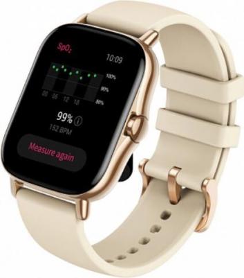GTS 2 43 mm Desert Gold Case, Silicone Beige – фото 4