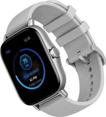 GTS 2 43 mm Silver Case, Silicone Urban Grey – фото 4