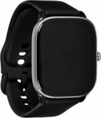 GTS 4 Mini 42 mm Black Case, Silicone Midnight Black – фото 12