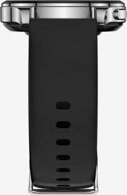 Pop 3R 45 mm Metallic Silver Case, Silicone Black – фото 8