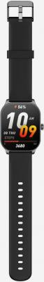 Pop 3s 38 mm Metallic Black Case, Silicone Black – фото 14
