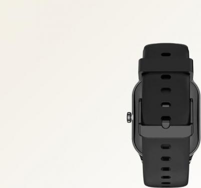 Pop 3s 38 mm Metallic Black Case, Silicone Black – фото 18