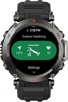 T-Rex Ultra 47 mm Abyss Black Case, Silicone Abyss Black – фото 9