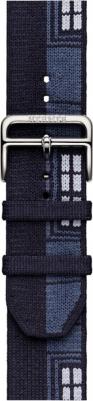 Watch Hermes Series 11 42 mm Natural Titanium Case with Bleu Nuit En Mer – фото 1
