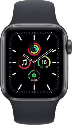 Watch SE (1st Gen) 44 mm Space Gray Aluminum Case with Black Sport Band – фото 9