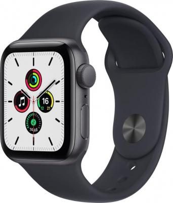 Watch SE (2nd Gen) 40 mm Midnight Aluminum Case with Black Sport Band – фото 18