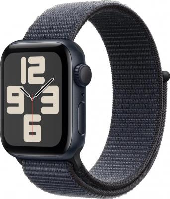 Watch SE (2nd Gen) 40 mm Midnight Aluminum Case with Ink Sport Loop