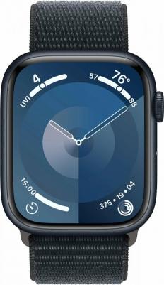 Watch SE (2nd Gen) 40 mm Midnight Aluminum Case with Ink Sport Loop – фото 11