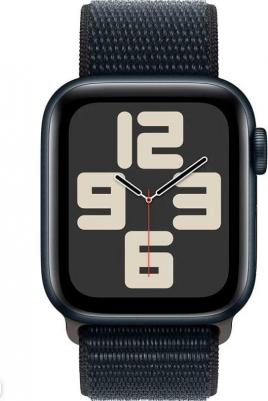 Watch SE (2nd Gen) 40 mm Midnight Aluminum Case with Ink Sport Loop – фото 19