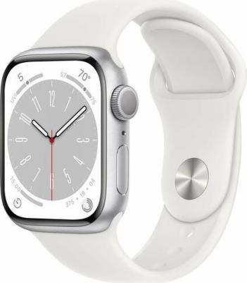 Watch SE (2nd Gen) 40 mm Silver Aluminum Case with Storm Blue Sport Band – фото 3