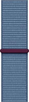 Watch SE (2nd Gen) 40 mm Silver Aluminum Case with Winter Blue Sport Loop – фото 9